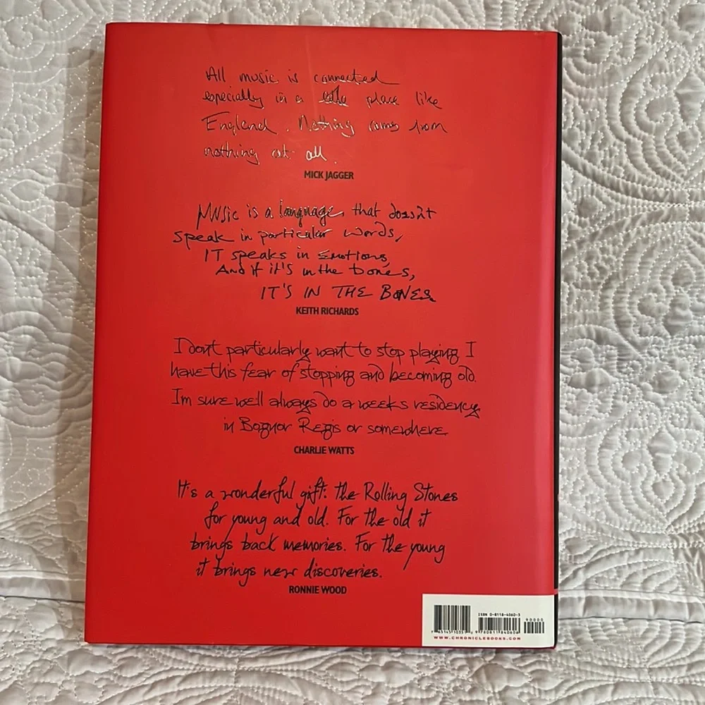 Set‎ of 4 Rolling Stones hardcover books